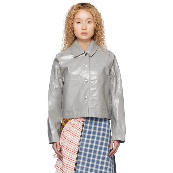  Song For The Mute Ssense Exclusive Gray Jacket 