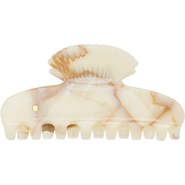  Sophie Buhai White Small Fan Shell Claw Hair Clip 
