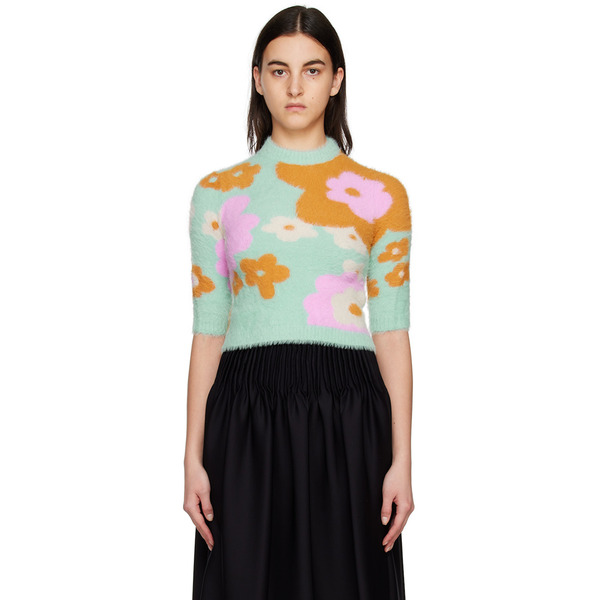  Sportmax Green Morgana Sweater 