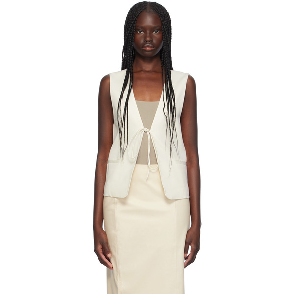  St. Agni Off-white Rouleau Vest 