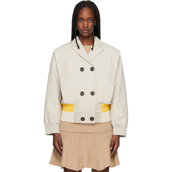  Stefan Cooke Beige Joni Jacket 