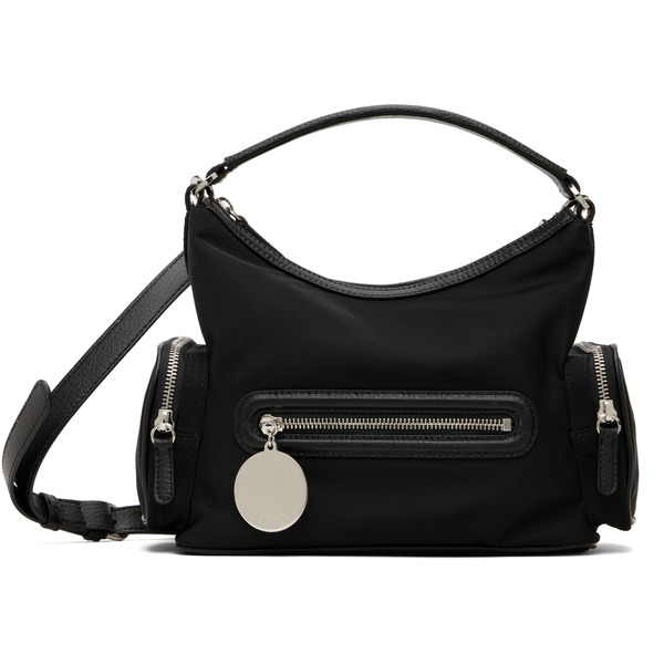  Stella Mccartney Black Dartmoor Econyl Crossbody Bag 