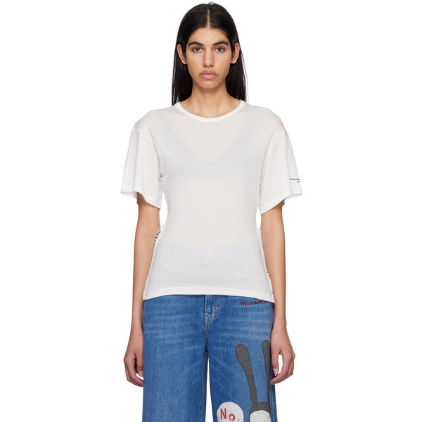  Stella Mccartney White Chain T-shirt 