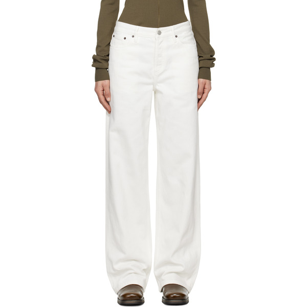  Still Here White Everyday Jeans 