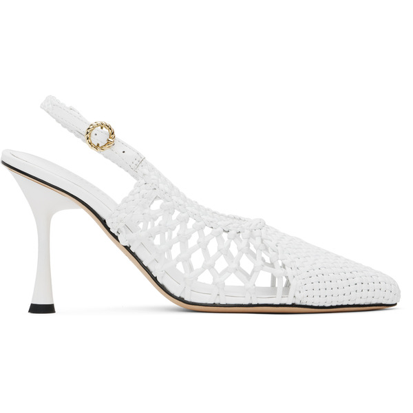  Studio Amelia White Nexus 90 Heels 