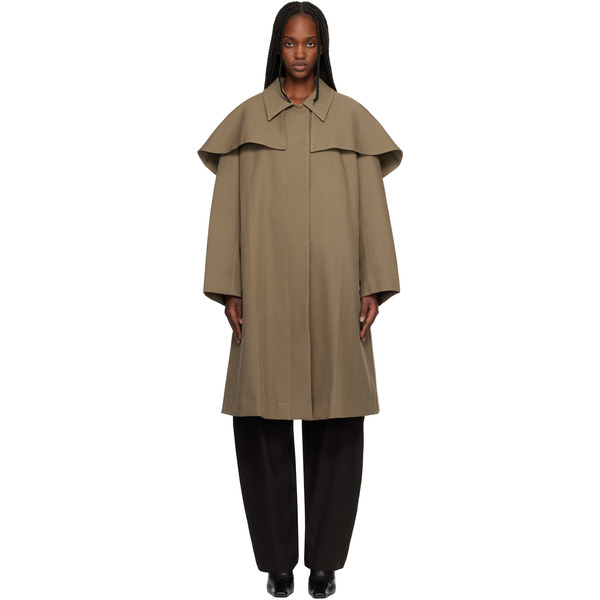  Studio Nicholson Beige Haver Trench Coat 