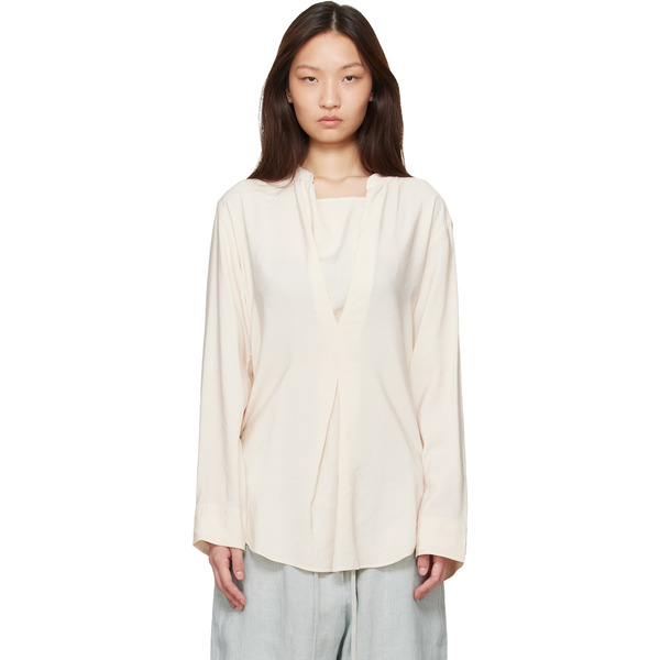  Studio Nicholson Beige Pampa Blouse 