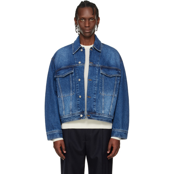  Studio Nicholson Blue Stein Denim Jacket 