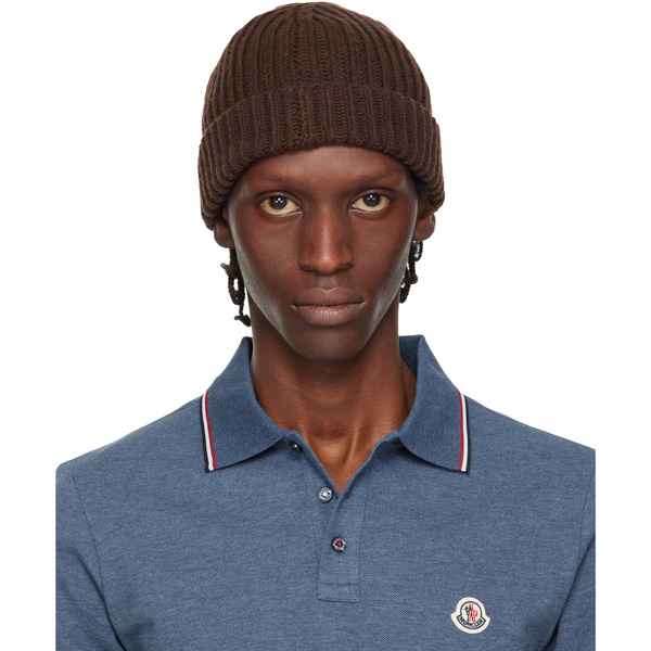  Studio Nicholson Brown Berwick Beanie 