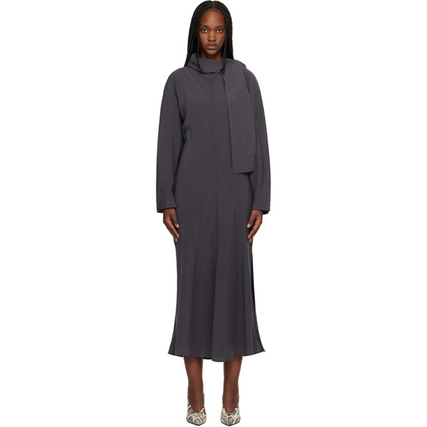  Studio Nicholson Gray Haria Midi Dress 