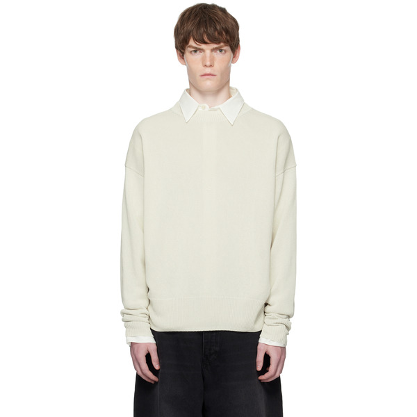  Studio Nicholson Gray Kami Sweater 