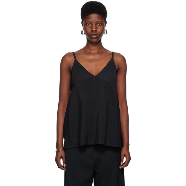  Studio Nicholson Navy V-neck Camisole 
