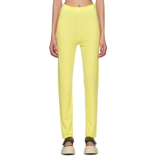  Studio Nicholson Yellow Forta Leggings 