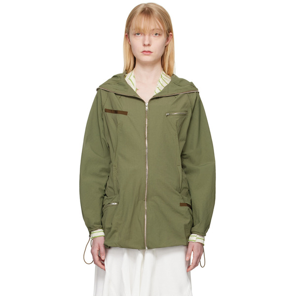  Talia Byre Khaki Hooded Jacket 