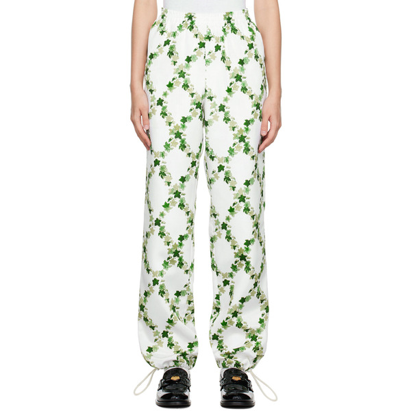  Tanner Fletcher White Ivy League Lounge Pants 