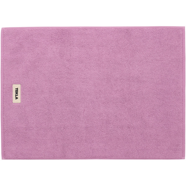  Tekla Pink Terry Bath Mat 