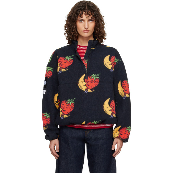  The North Face Black Sky High Farm Edition Fleece Half-zip Sweatshirt 