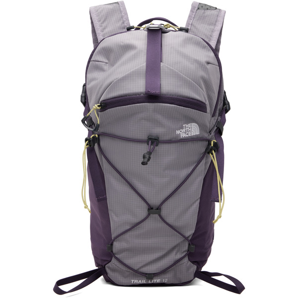  The North Face Gray & Purple Trail Lite 12 Backpack 