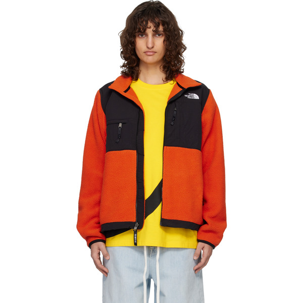  The North Face Orange Retro Denali Jacket 