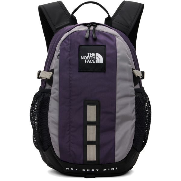  The North Face Purple & Black Hot Shot Mini Backpack 