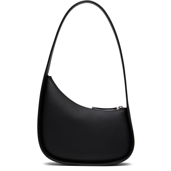  The Row Black Half Moon Bag 