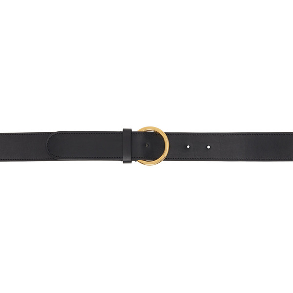  The Row Black Half Moon Belt 