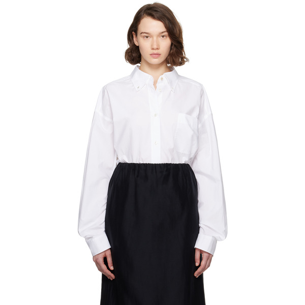  The Row White Victoria Shirt 