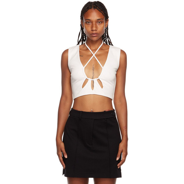  Third Form White Rip Tide Tank Top 