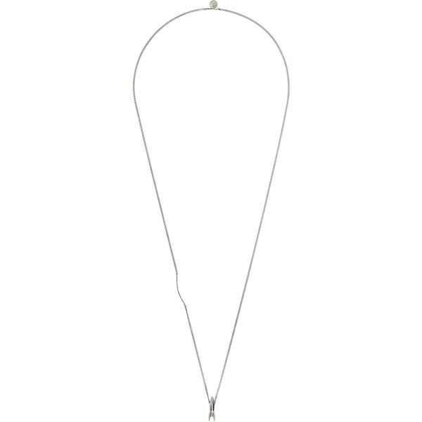  Title Of Work Retro Rocket Ruby Amulet Necklace 