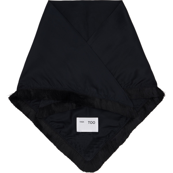  Toga Pulla Black Fringe Scarf 