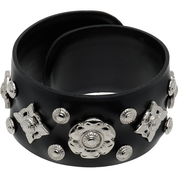  Toga Pulla Leather Roll Bangle Bracelet 