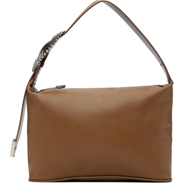  Toga Virilis Brown Leather Mini Pouch 