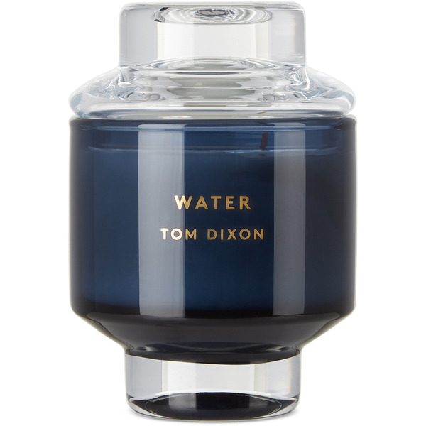  Tom Dixon Blue Elements Water Candle Medium 