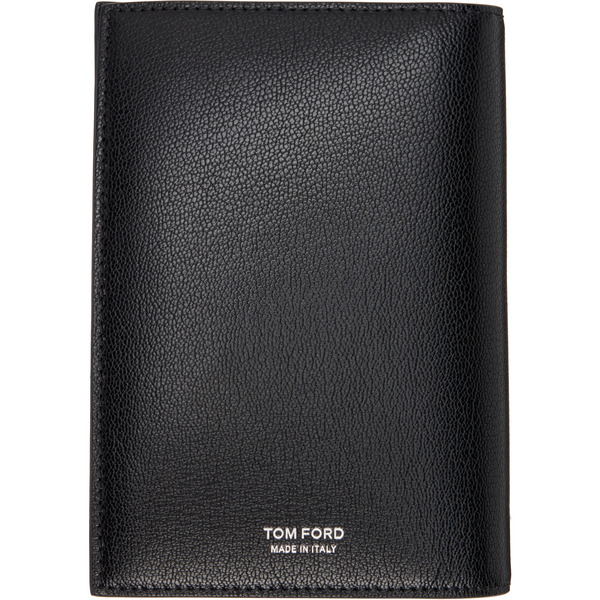  Tom Ford Black Exotic Line Card & Passport Holder 