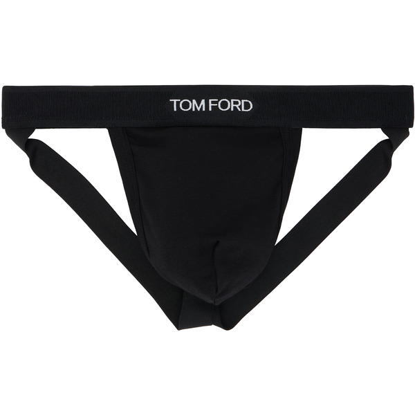  Tom Ford White Cotton Jock Strap 