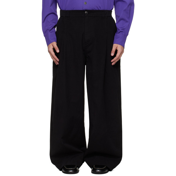  Toogood Black 'the Locksmith' Trousers 