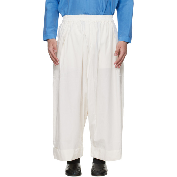  Toogood Off-white 'the Baker' Trousers 