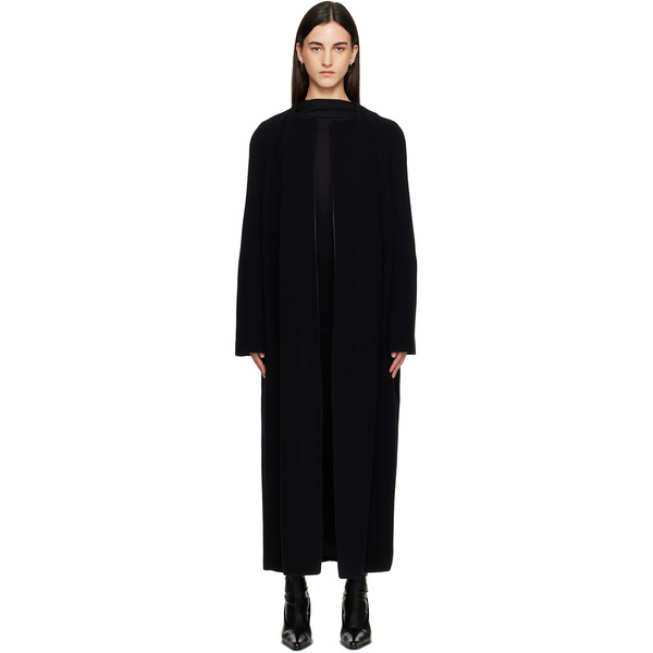  Toteme Black Bell-sleeve Coat 