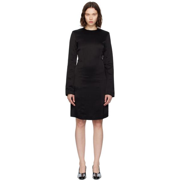  Toteme Black Dart Minidress 