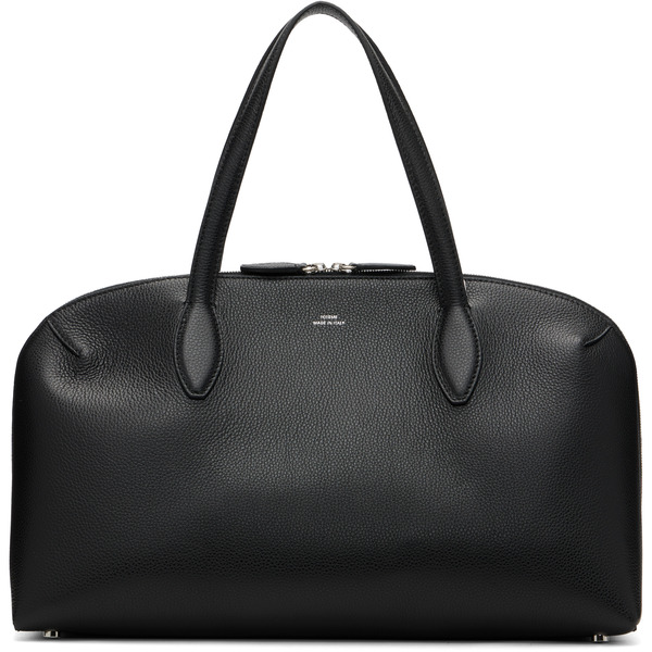  Toteme Black Medium Grained-leather Day Tote 