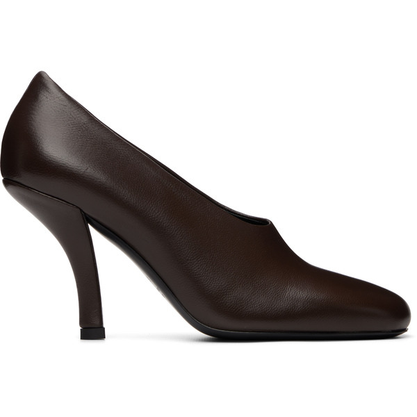  Toteme Brown Contour Nappa Heels 