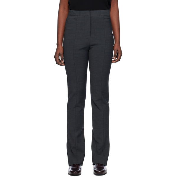  Toteme Gray Slim Trousers 
