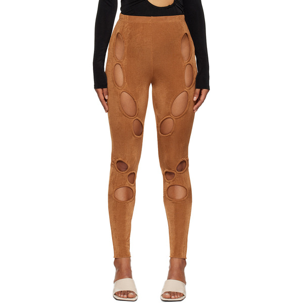 Tyrell Ssense Exclusive Brown Leggings 