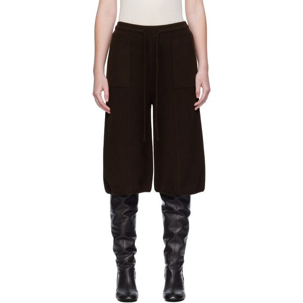  Umarmung Brown Wholegarment Bermuda Shorts 