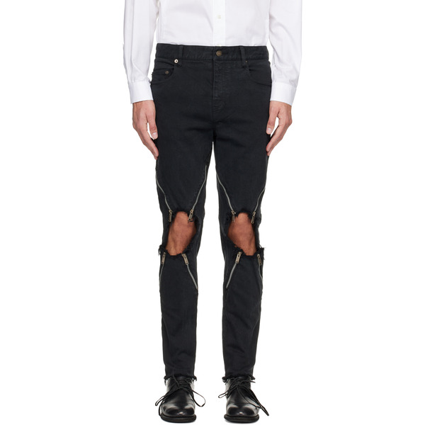  Undercover Black Uc1e4515-2 Jeans 