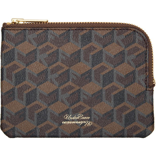  Undercover Brown Ucu9p91-01 'fuck' Pattern Pouch 