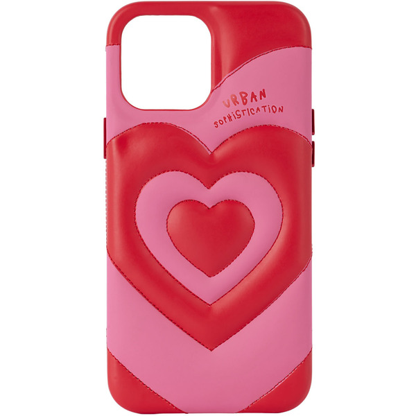  Urban Sophistication Pink & Red 'the Dough' Iphone 13 Pro Max Case 
