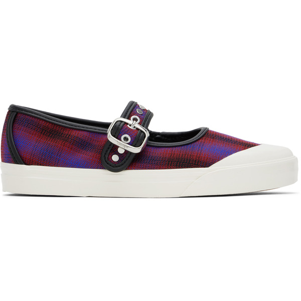  Vans Red Lx Mary Jane Lo Pro Ballerina Flats 