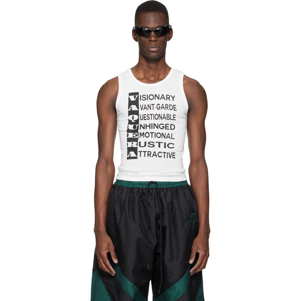  Vaquera White 'vaquera' Tank Top 