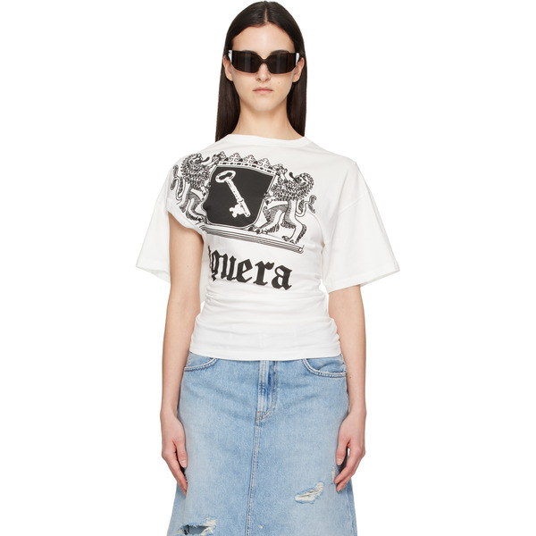  Vaquera White Twisted T-shirt 